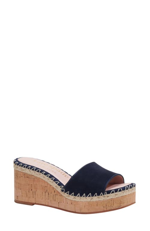 Kate Spade New York cosette espadrille wedge sandal Captain Navy at Nordstrom,