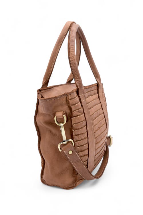 Bolsa Nova Milan Tote In Cognac