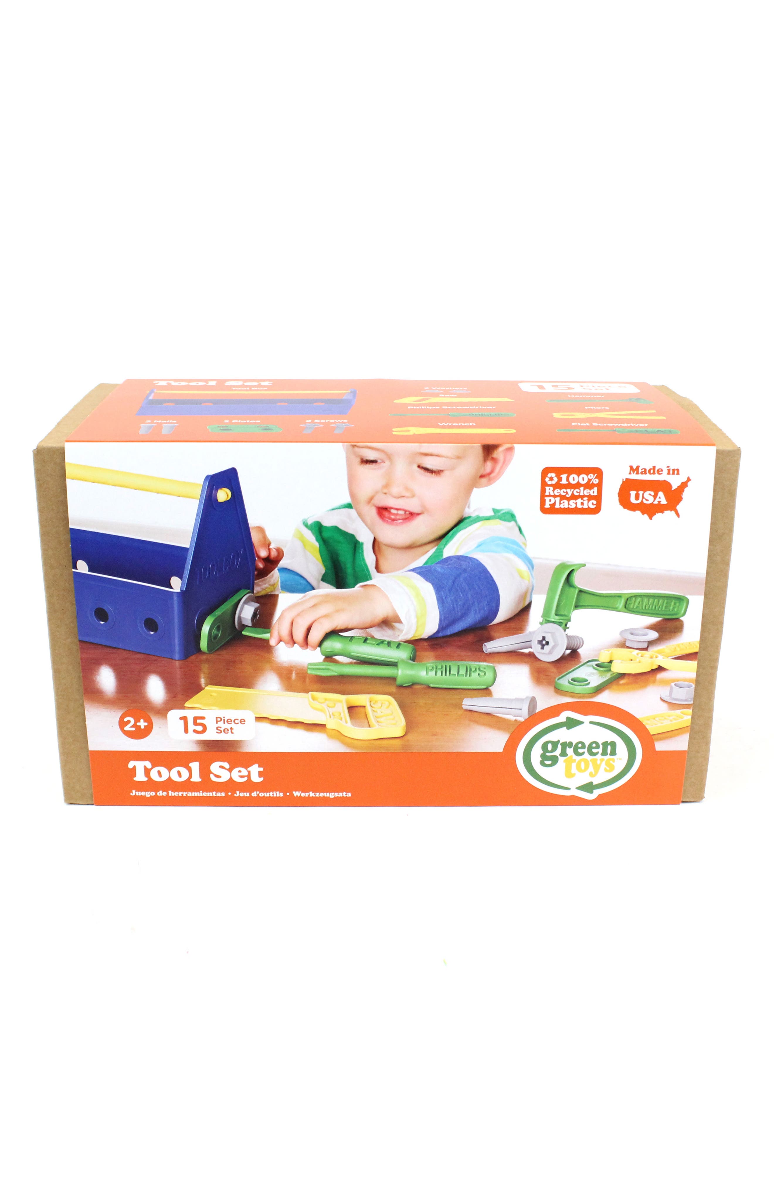Green Toys 15Piece Plastic Tool Set Nordstrom