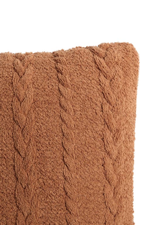 Sunday Citizen Braided Throw Pillow In Sienna