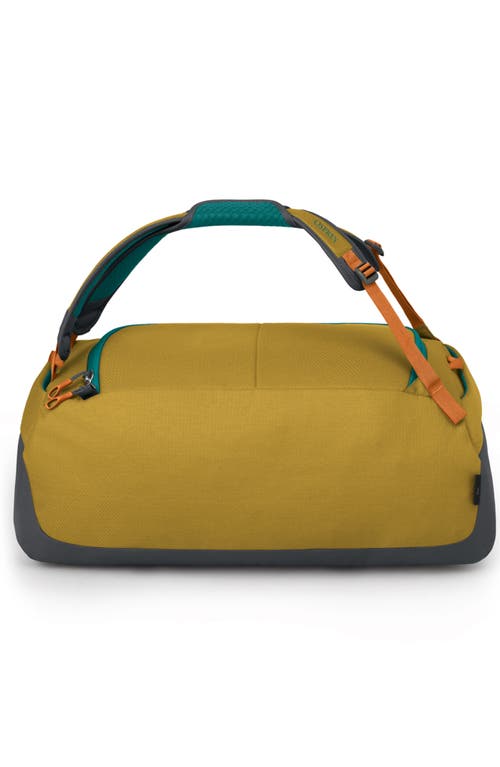 Shop Osprey Daylite 45l Duffle Bag In Tumbleweed Yellow