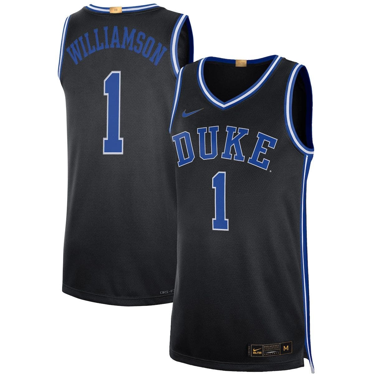 nike duke zion williamson jersey