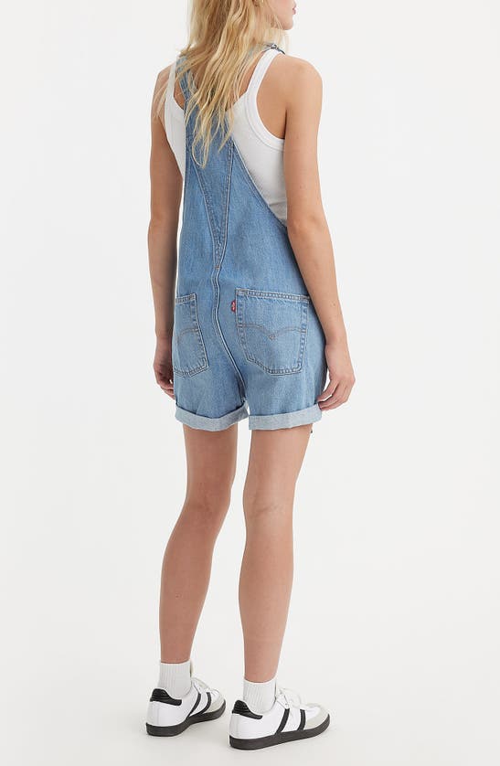 Levi's® Cuffed Hem Denim Shortalls In In The Field
