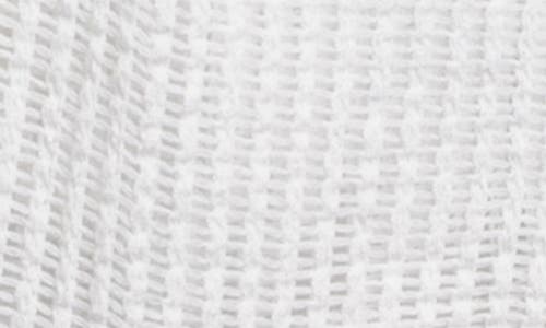 Saachi Open Knit Cover-up In White