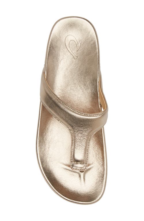 Shop Olukai Kipea Lipi Sandal In Bubbly/bubbly