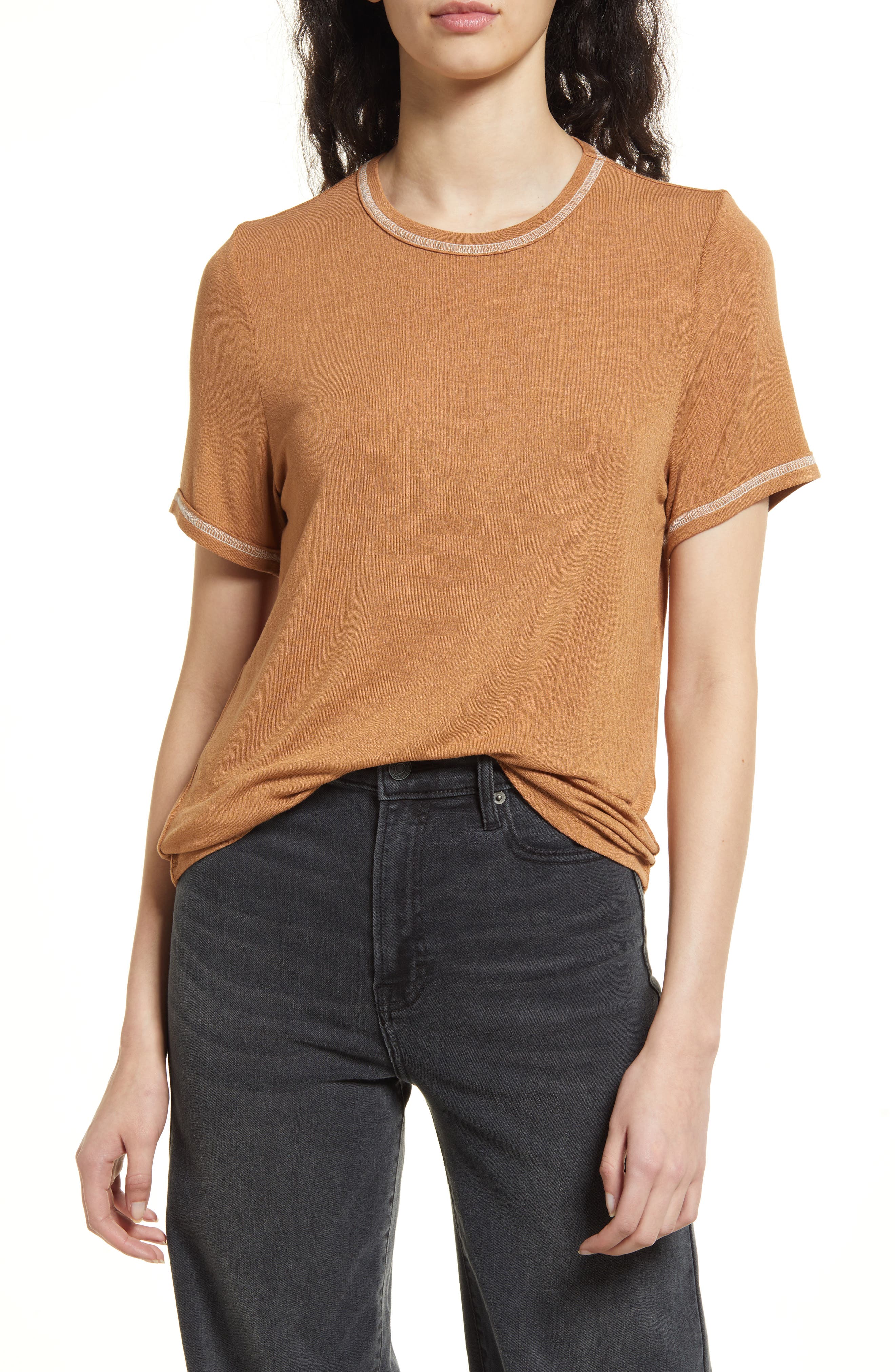 Women's Brown Tops | Nordstrom