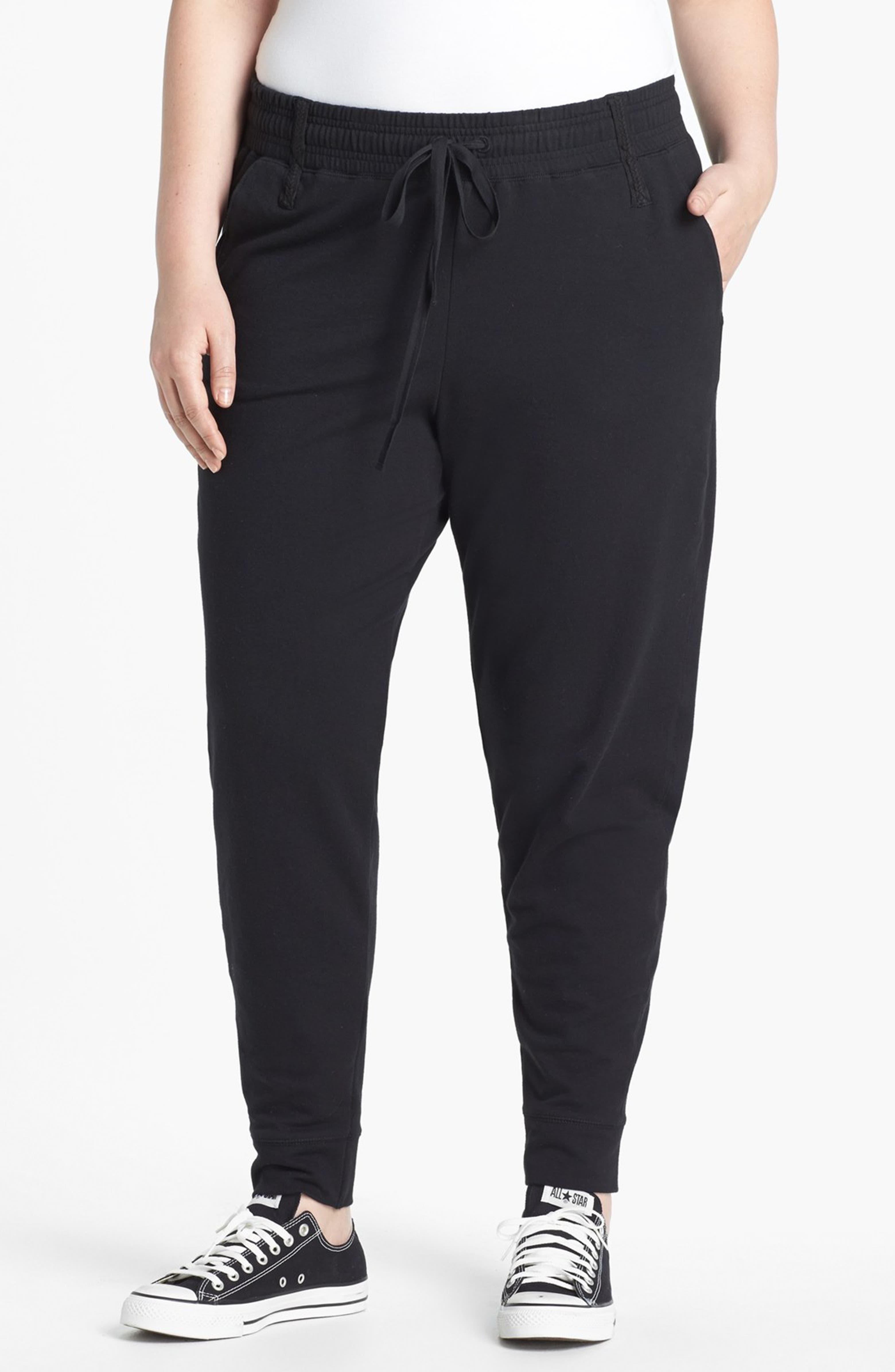 Lucky Brand Tapered Cotton Sweatpants (Plus Size) | Nordstrom