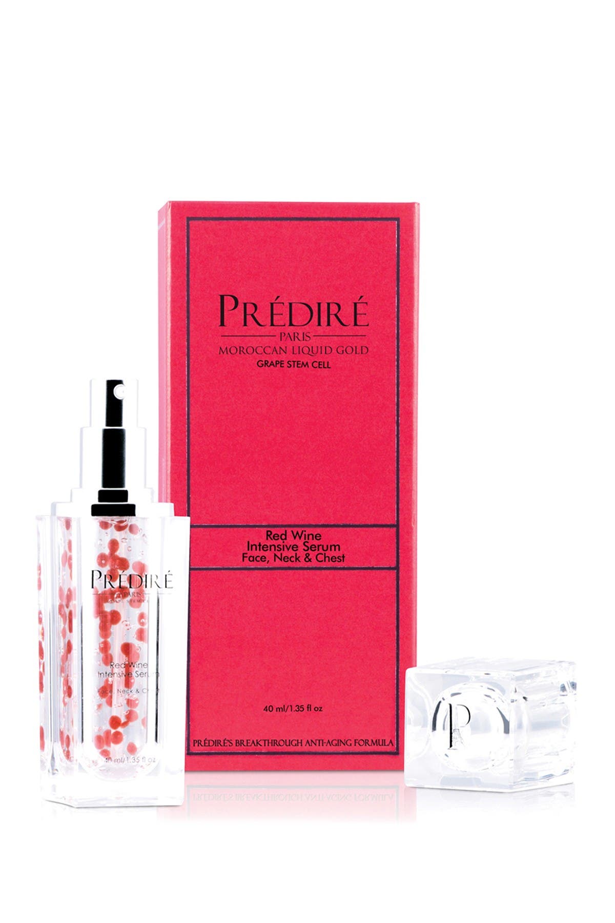 red wine face serum