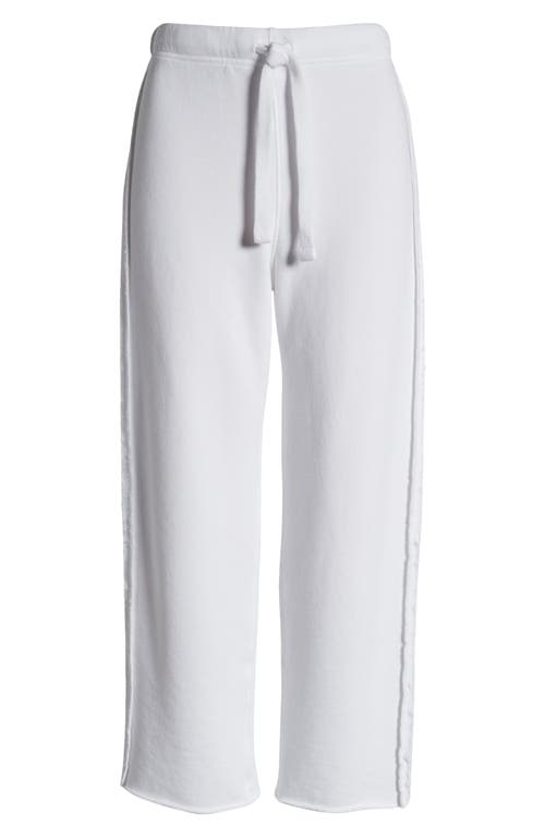 Frank & Eileen Bella Tie Waist Sweatpants In White