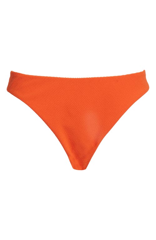 Shop Reiss Lucy Bikini Bottoms In Orange