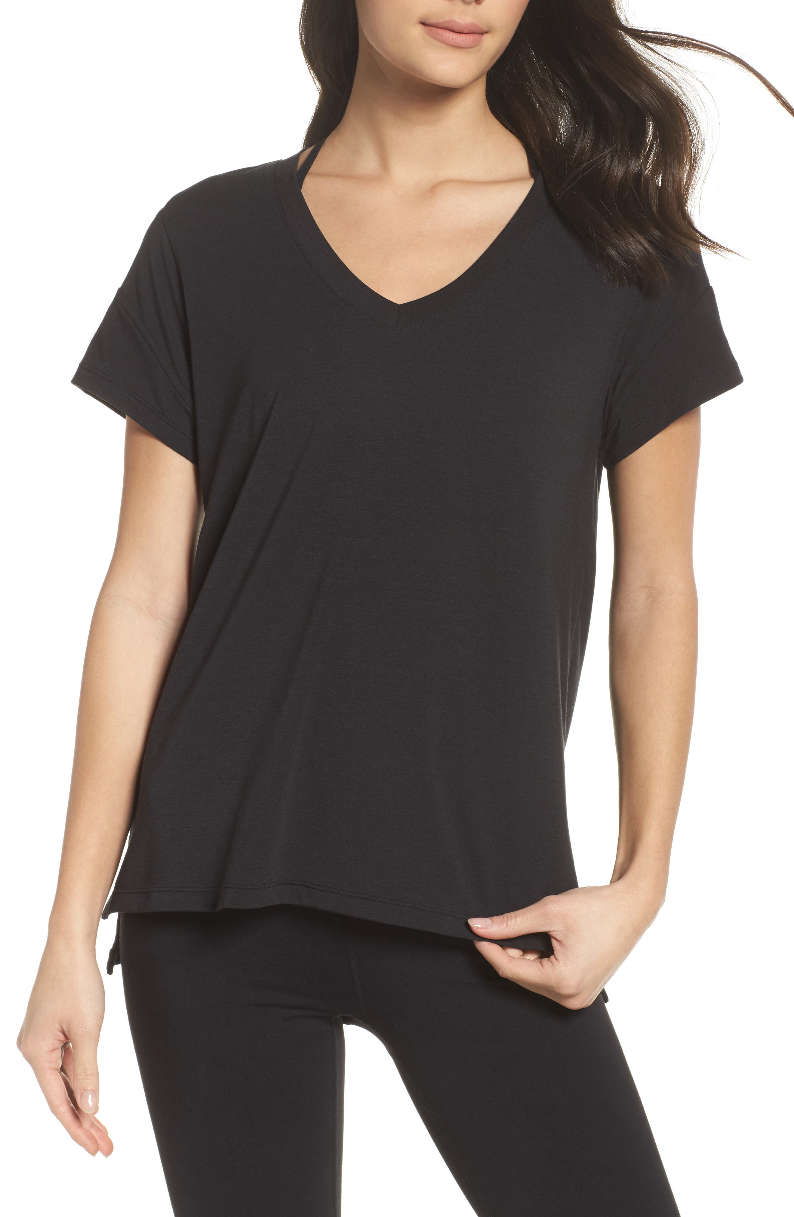 womens black tops