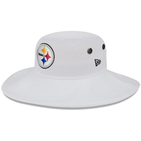 Men's Buffalo Bills New Era Khaki Retro Beachin' Bucket Hat