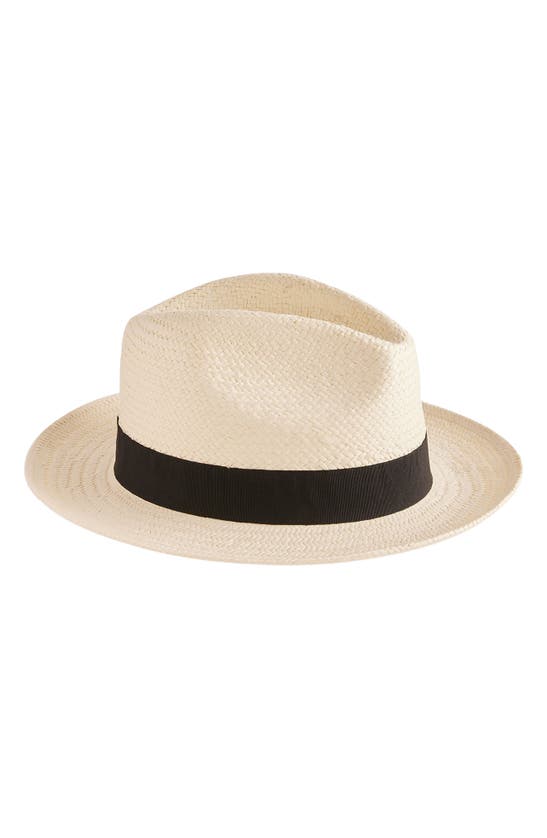 Shop Ted Baker Adrien Paper Straw Panama Hat In White