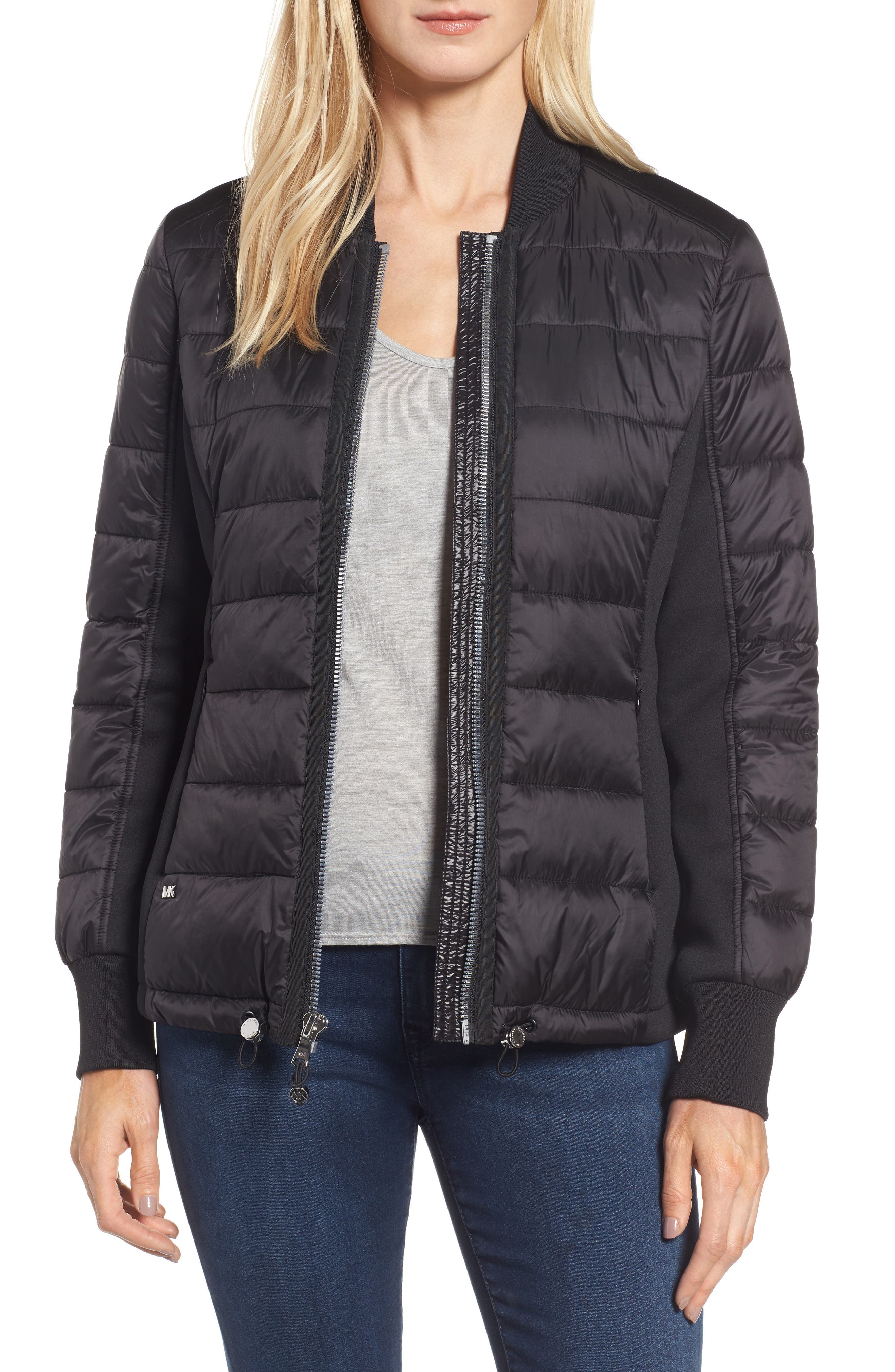 MICHAEL Michael Kors Down Bomber Jacket Nordstrom