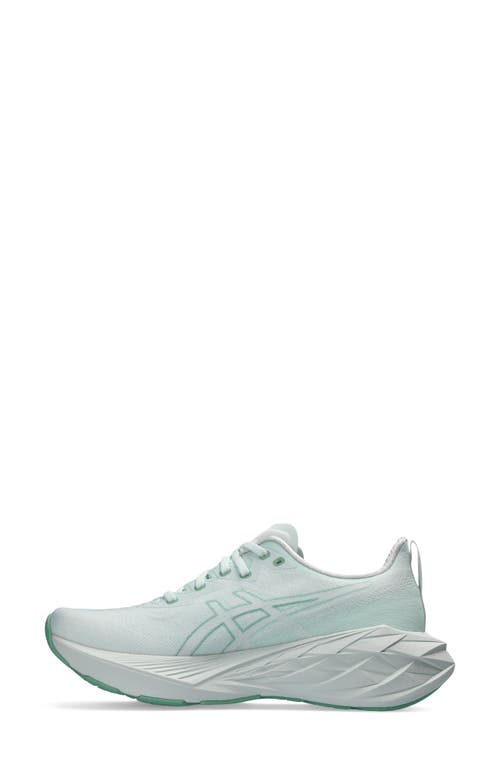 Shop Asics ® Novablast 4 Running Shoe In Pale Mint/white