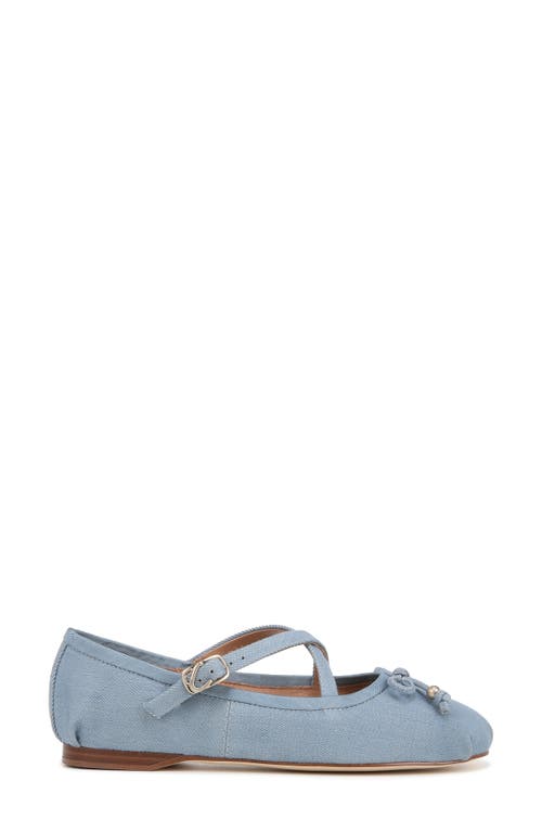 Circus Ny By Sam Edelman Zuri Ballet Flat In Light Wash Blue
