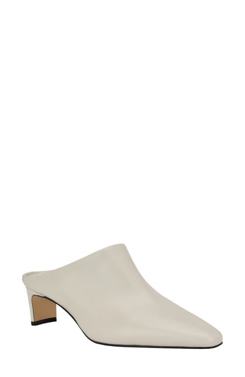 Shop Calvin Klein Rizzy Mule In Ivory