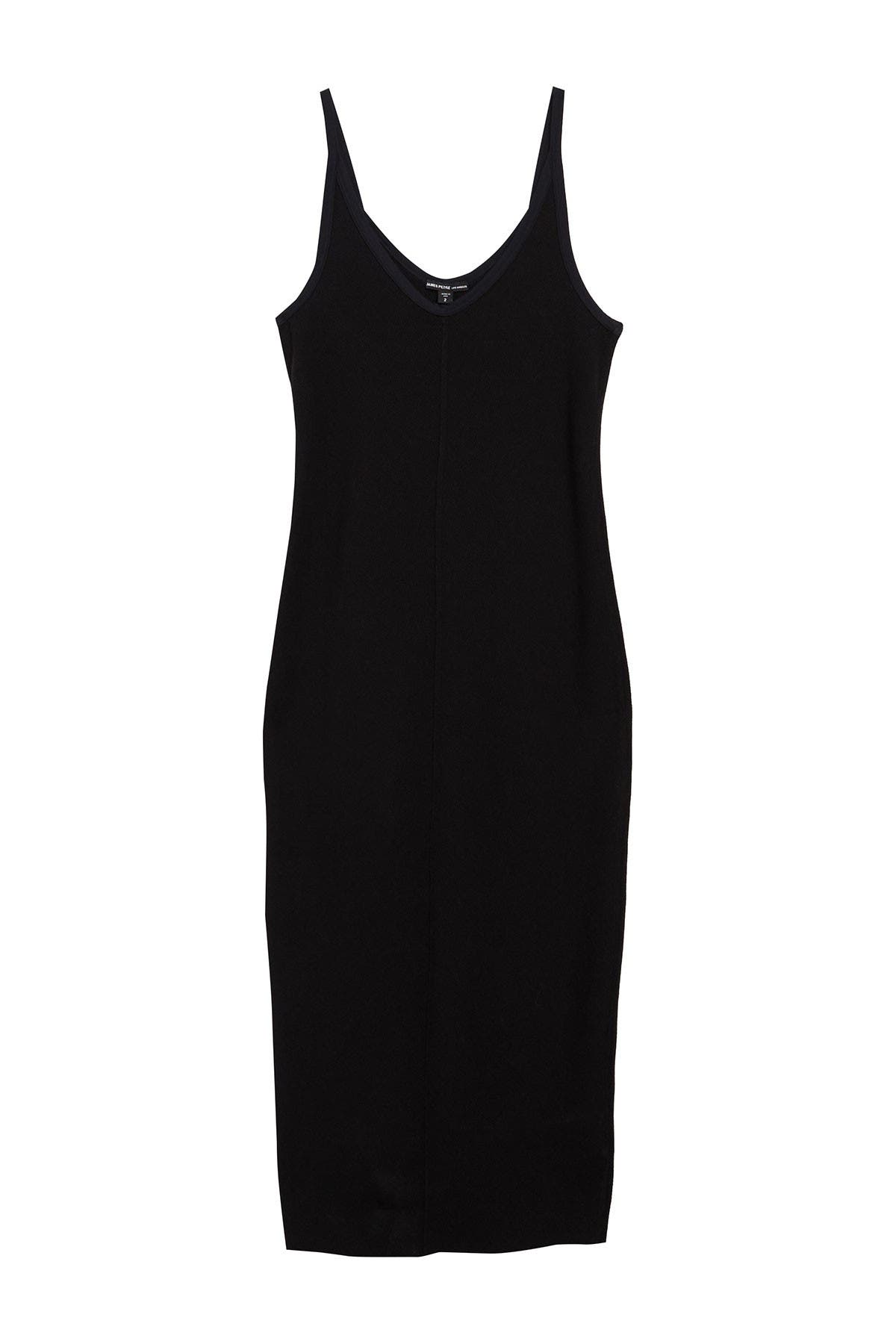 james perse ribbed cami dress