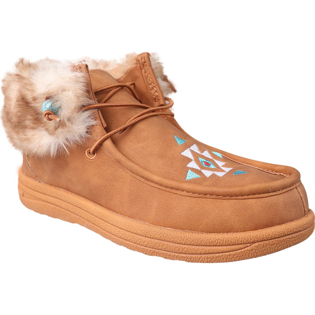 Lamo Cassidy Faux Fur Lined Boot In Brown