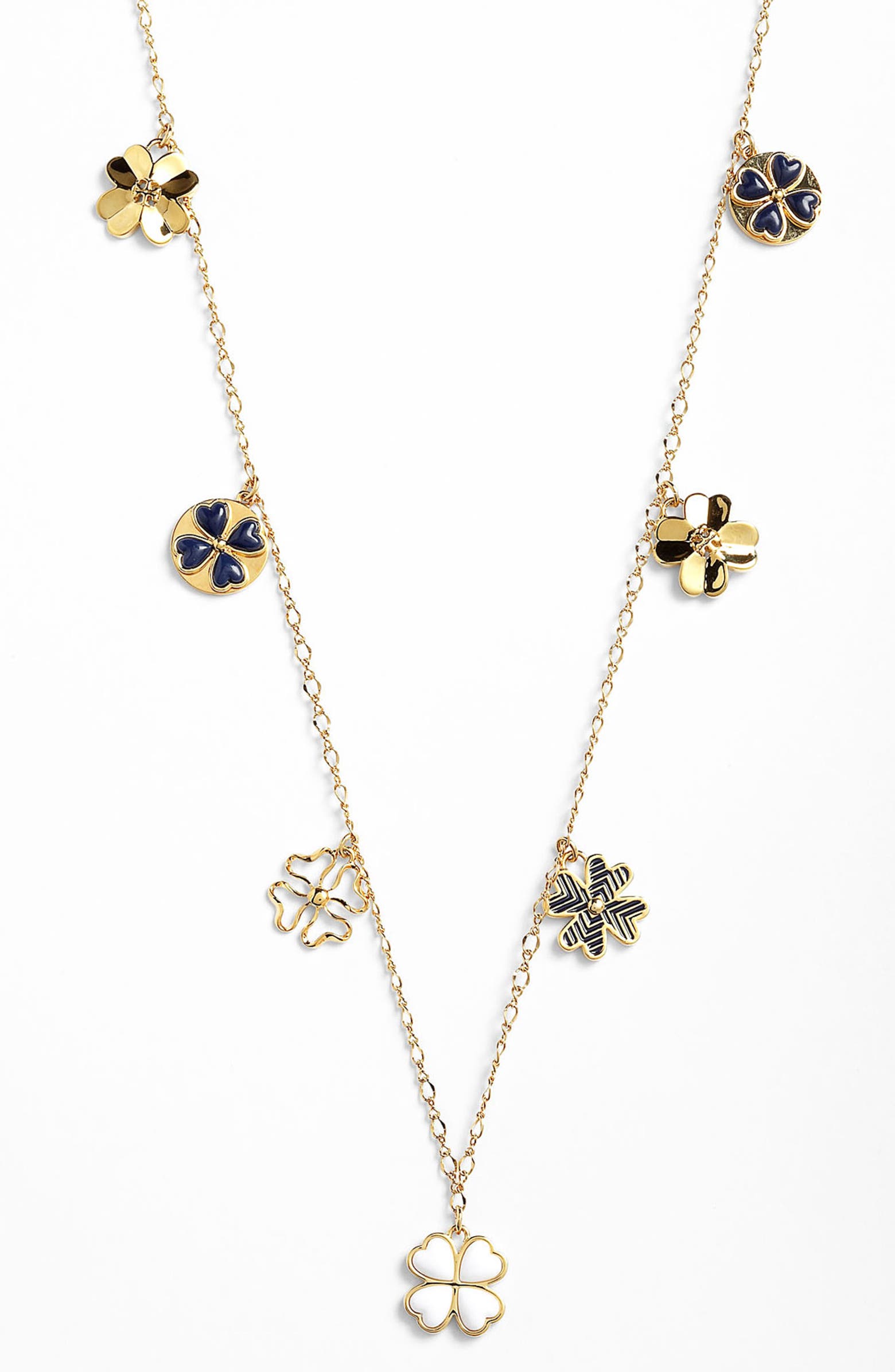 Tory Burch 'Shawn' Long Station Necklace Nordstrom