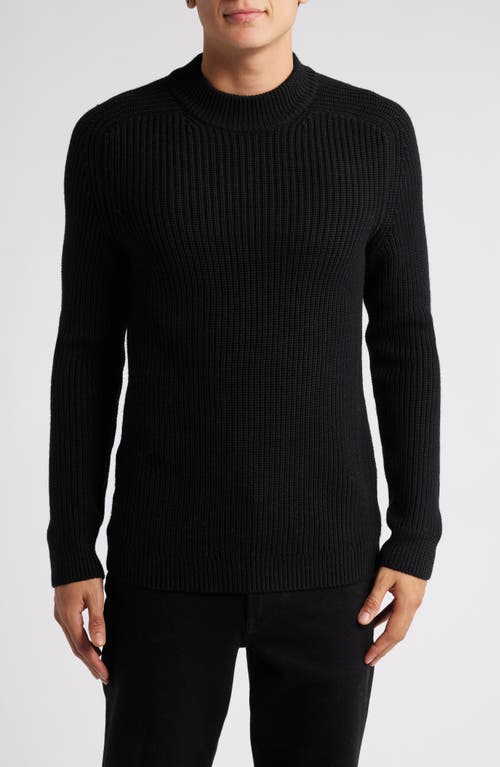 NORDSTROM NORDSTROM SHAKER STITCHE MERINO WOOL SWEATER 