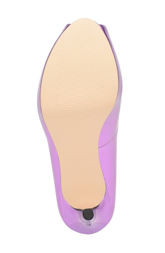 NINE WEST HILARE PEEP TOE PLATFORM PUMP