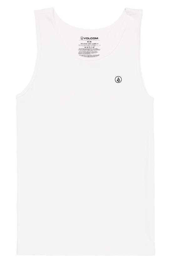 Shop Volcom Solid Tank In White