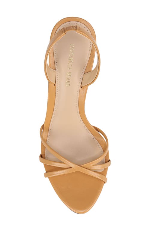 Shop Veronica Beard Adelle Slingback Sandal In Natural