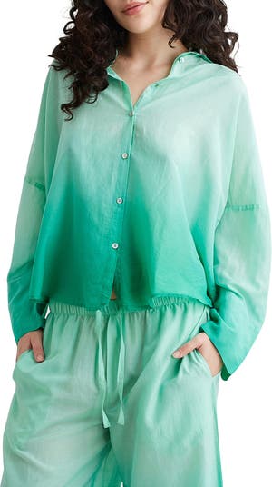 Papinelle Ombre Oversized PJ Shirt, 2XL / Geranium