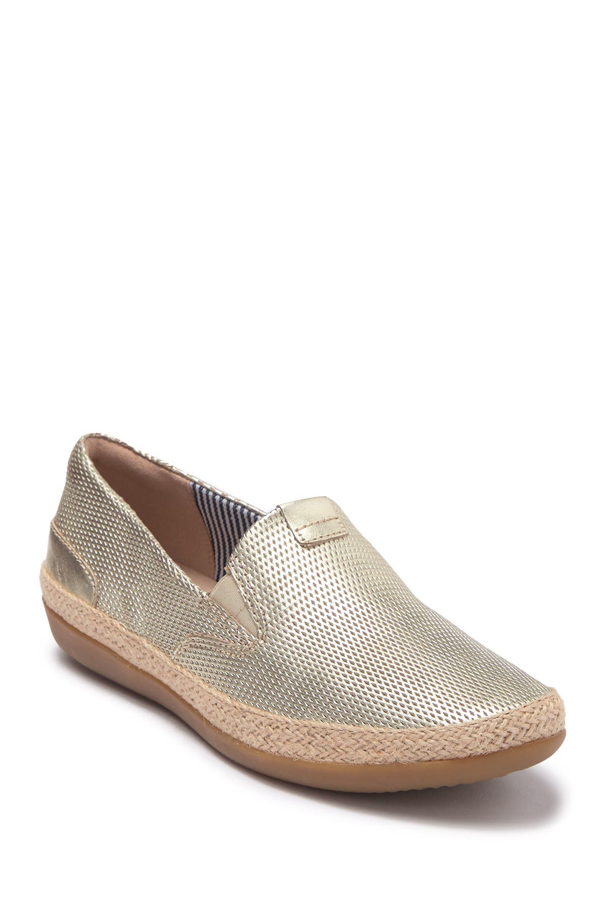 Danelly Iris Perforated Leather Slip-On 
