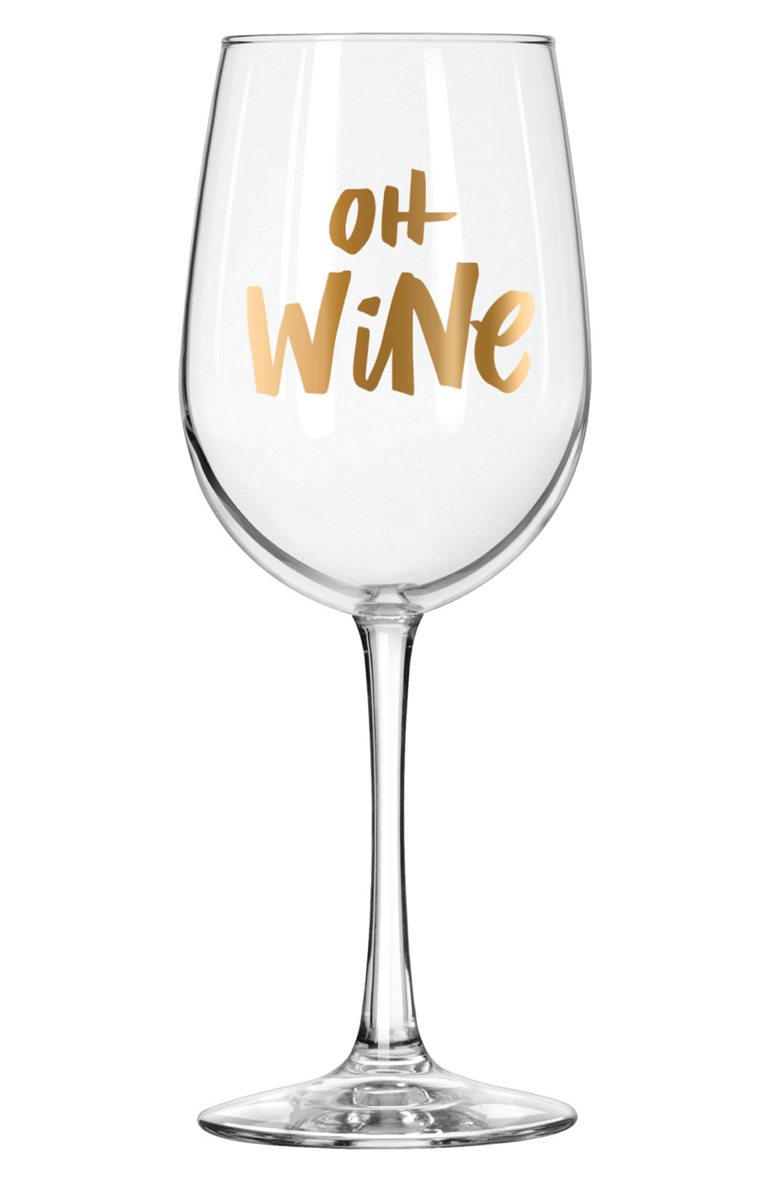 Easy, Tiger Oh Wine Glass Nordstrom