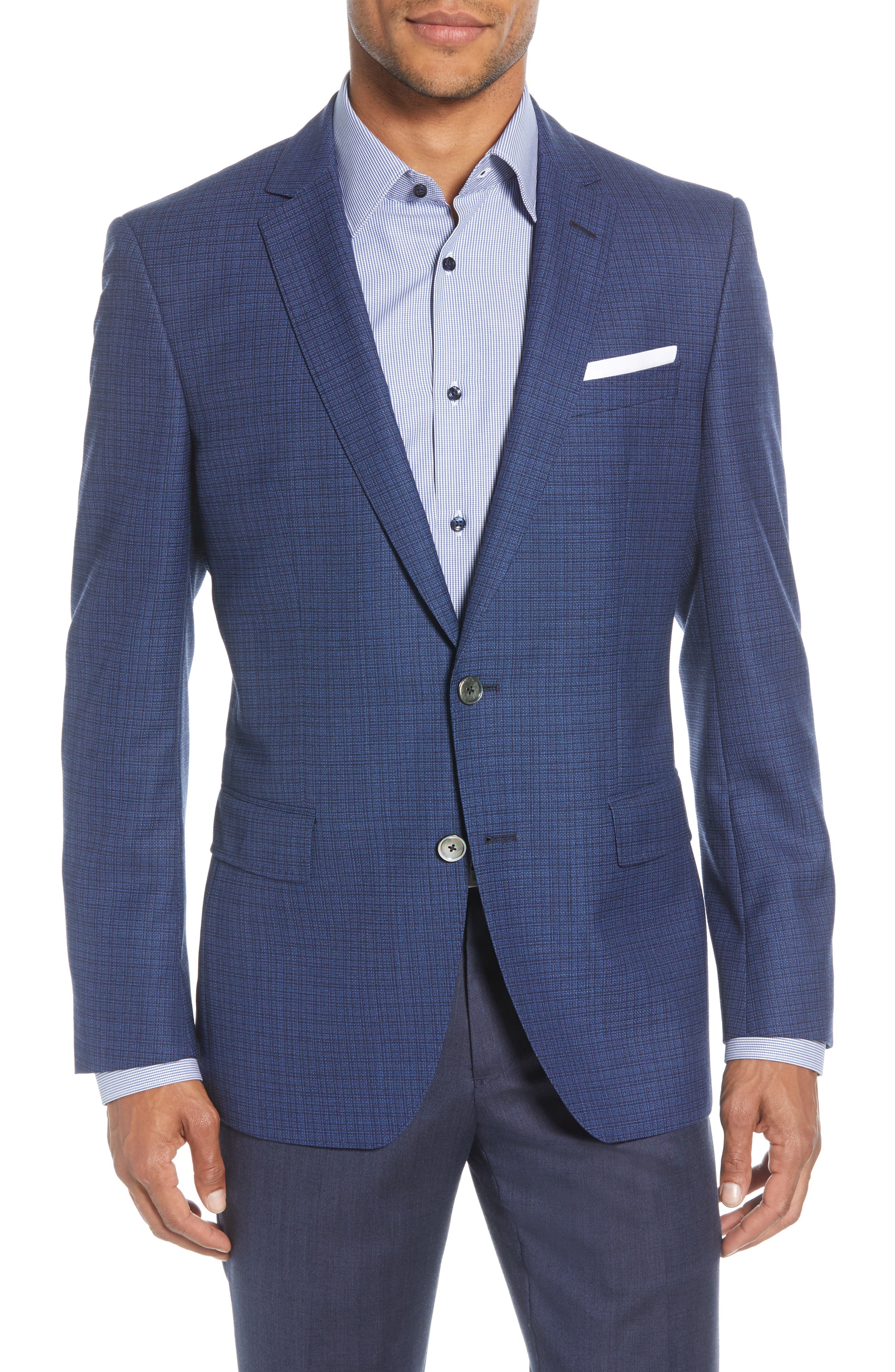 boss hutsons trim fit blazer