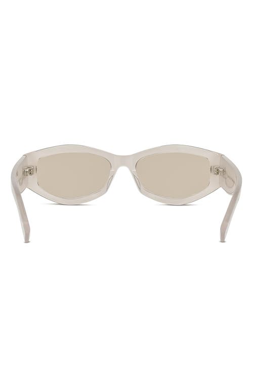 Shop Givenchy Gvday 54mm Square Sunglasses In Grey/other/smoke Mirror