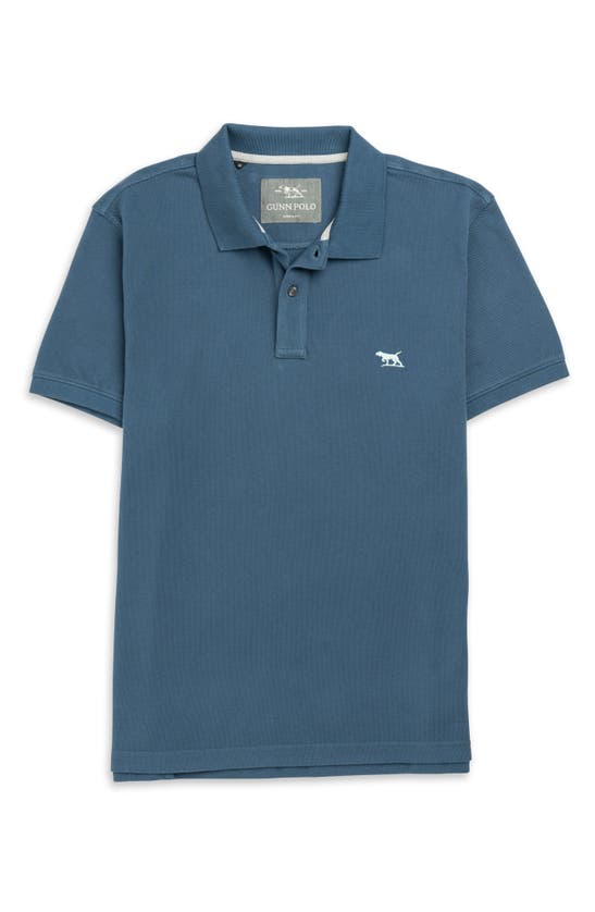 Rodd & Gunn The Gunn Slim Fit Polo Shirt In Teal