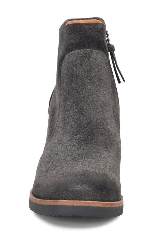 Söfft Maguire Waterproof Wedge Bootie In Titan Grey