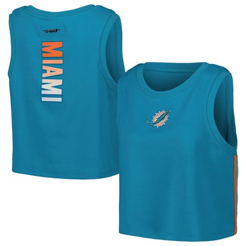 Women's Pro Standard Cream New York Knicks Neutral Boxy Crop T-Shirt Size: Medium