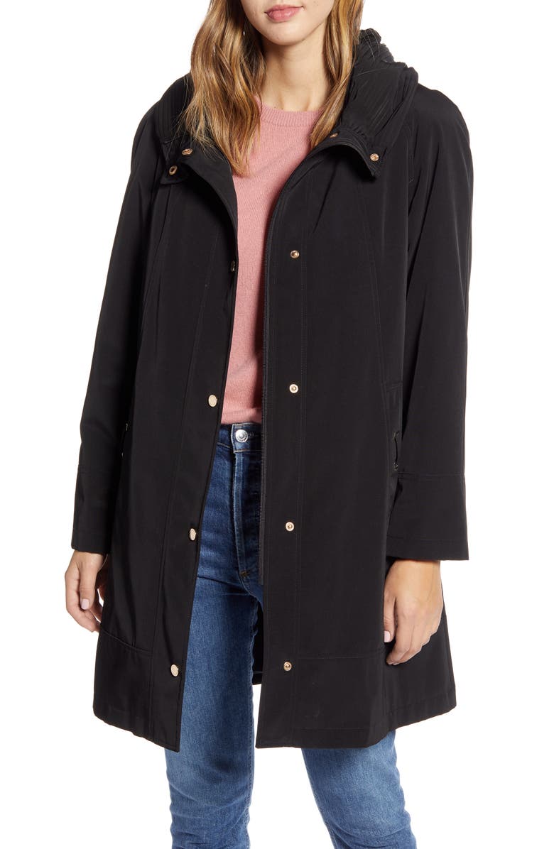 Gallery Hooded Raincoat with Removable Liner | Nordstrom