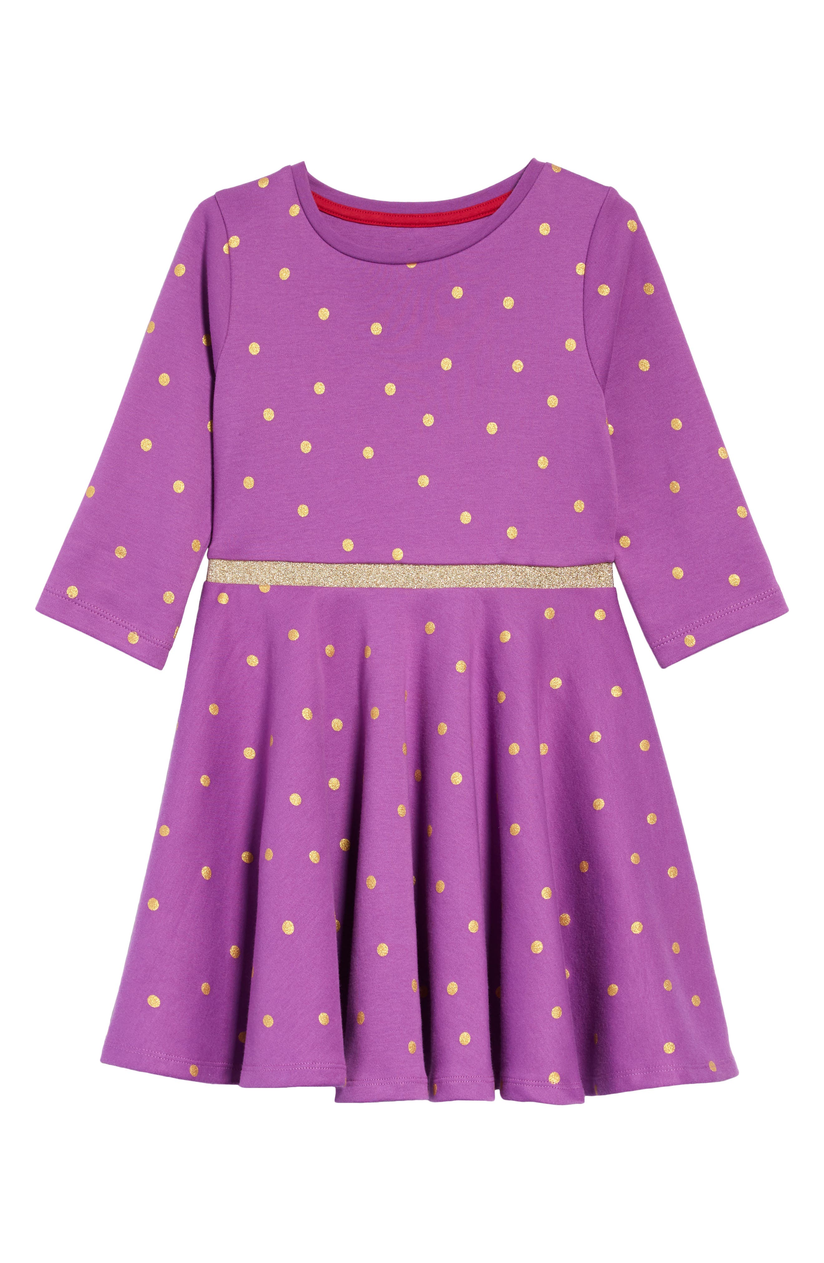 boden spotty jersey dress