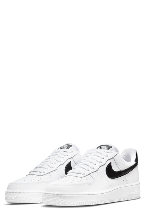 Nike Air Force 1 '07 Basketball Sneaker In White/black/white