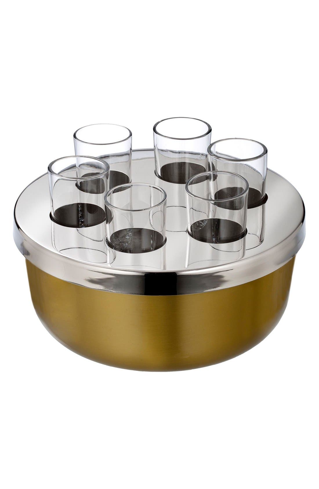 Marquis by Waterford 'Vim & Vigor' Shot Chiller & Glasses (Set of 6