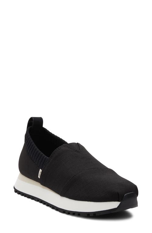 TOMS Alp Resident 2.0 Sneaker Black Recycled Ripstop at Nordstrom,