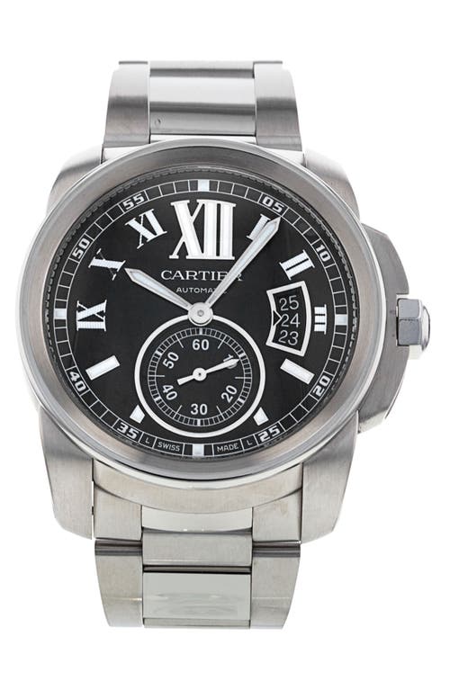 Watchfinder & Co. Cartier  Calibre De Cartier Bracelet Watch, 42mm In Black