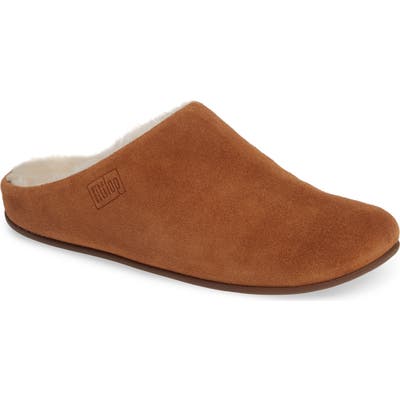 Fitflop Chrissy Genuine Shearling Lined Mule, Beige