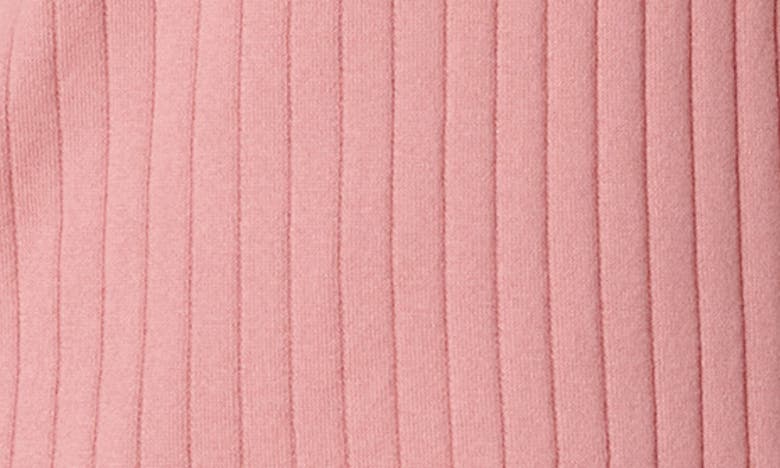 Shop Bugatchi Rib Knit Polo In Dusty Pink