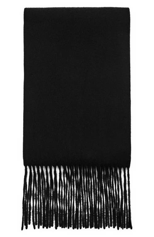 The Row Victoire Cashmere Scarf in Black