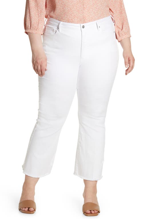 NYDJ Ava Ankle Flare Jeans Optic White at Nordstrom,