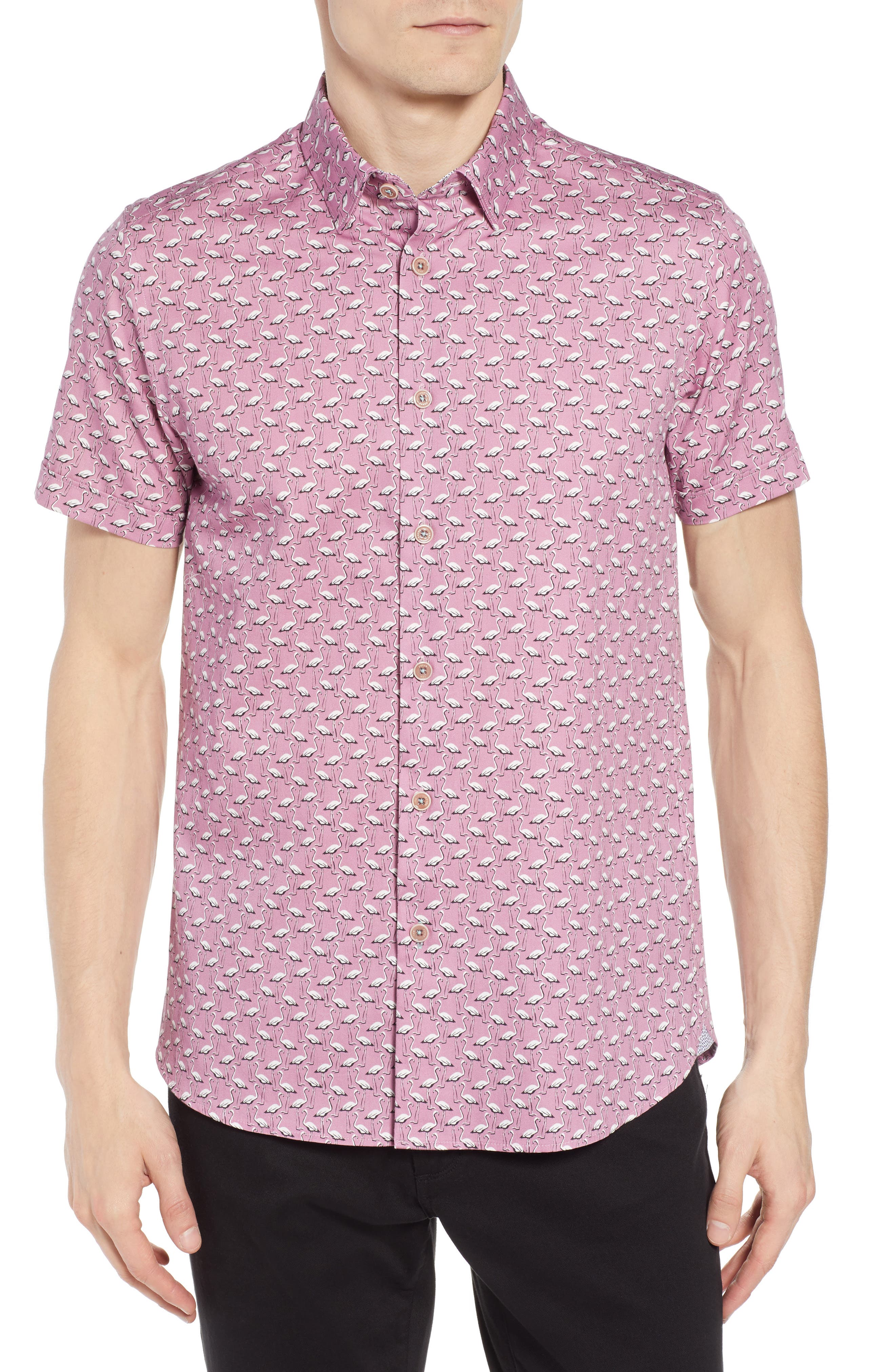 ted baker flamingo golf shirt