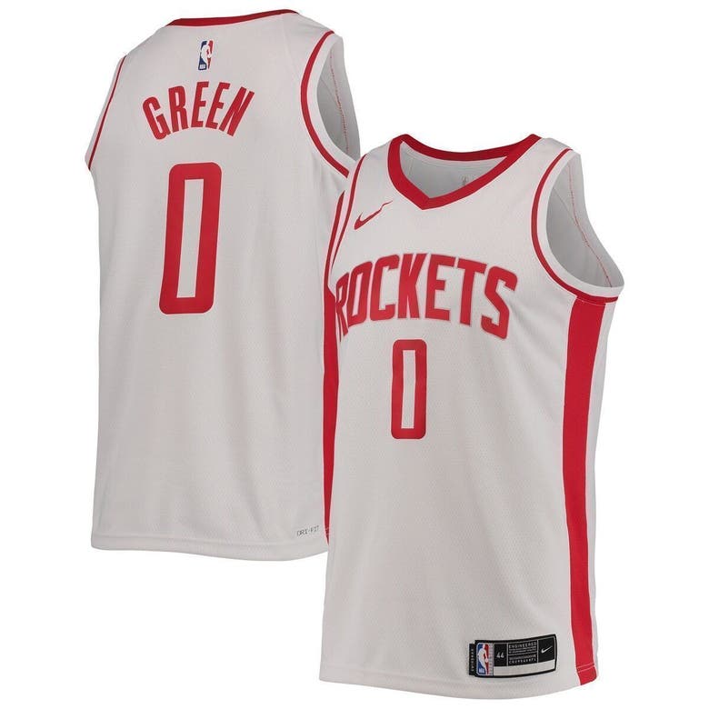 Nike Jalen Green White Houston Rockets 2021/22 Swingman Jersey | ModeSens
