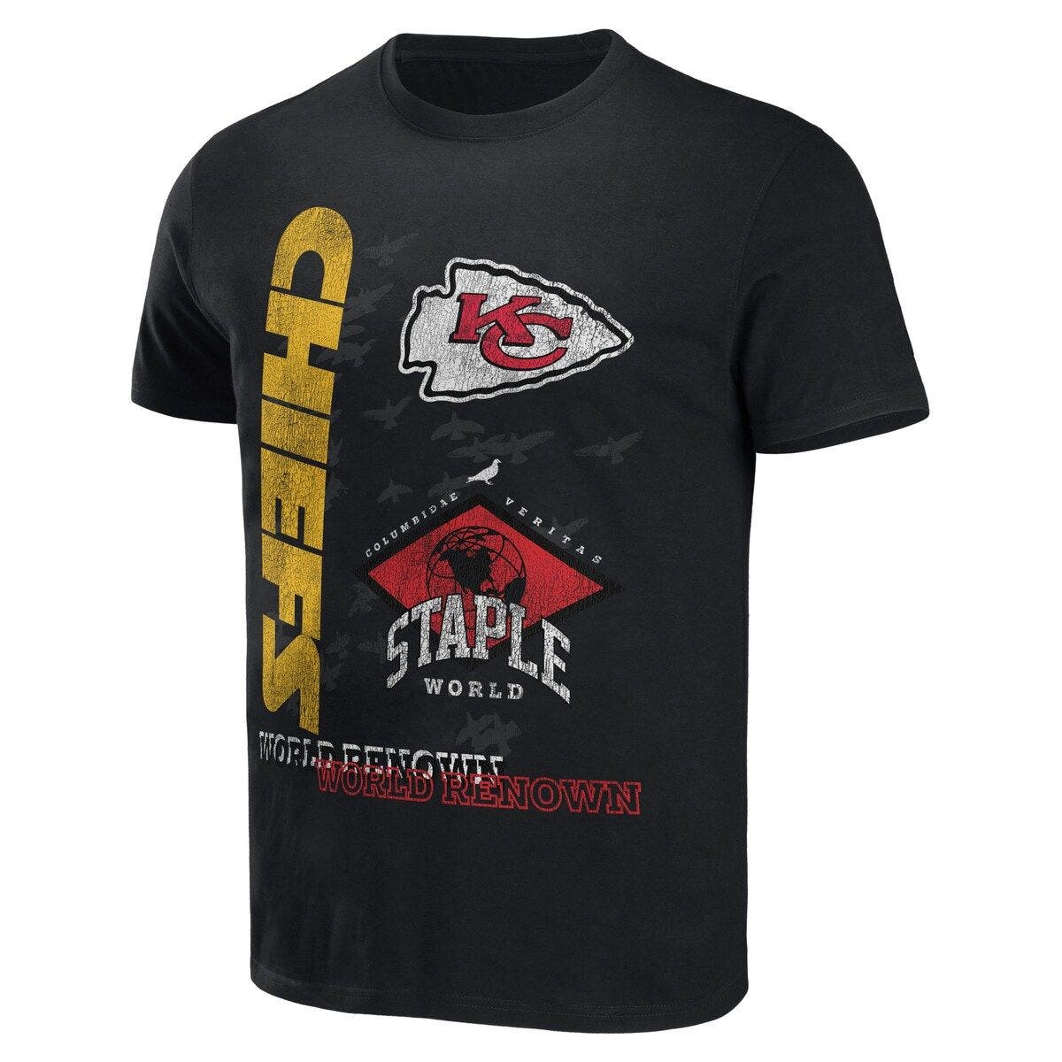 STAPLE Men's NFL x Staple Black Kansas City Chiefs World Renowned TShirt Nordstrom