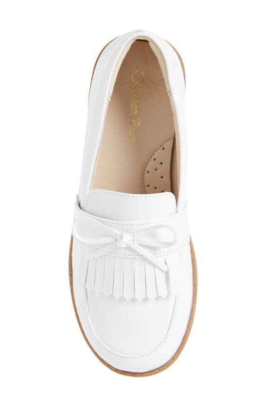 Dream Pairs Kids' School Uniform Loafer In White ModeSens